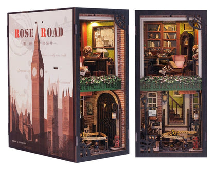 Book Nook Rose Agence De Détective 23 x 11 cm