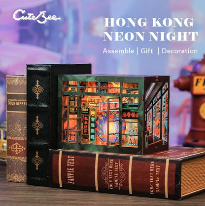 Boknook Hong Kong Neon Light 13 x 17 cm