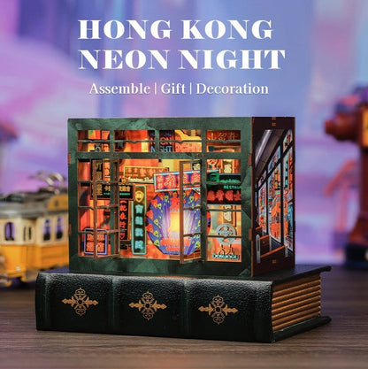 Boknook Hong Kong Neon Light 13 x 17 cm