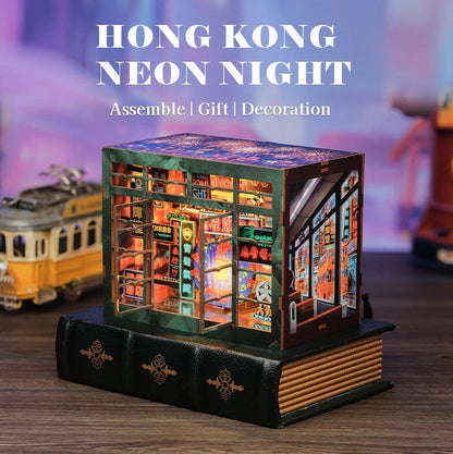 Boknook Hong Kong Neon Light 13 x 17 cm