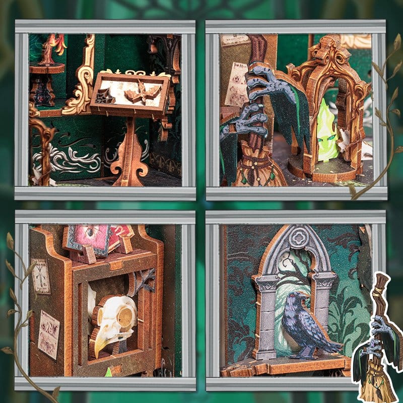 Book Nook The Darkness Herbarij 17 x 12 cm