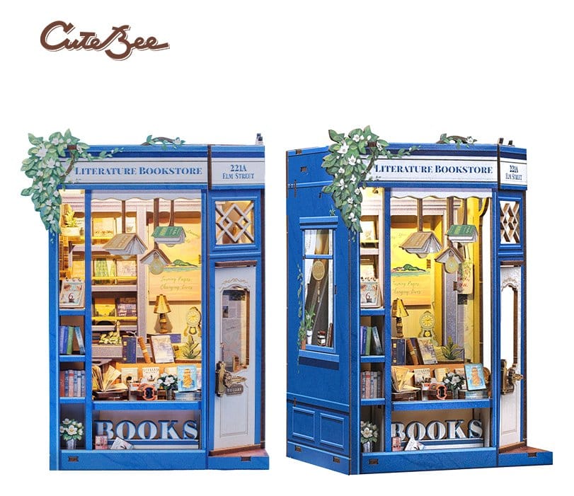 Book Nook Libreria Letteratura 17 x 12 cm