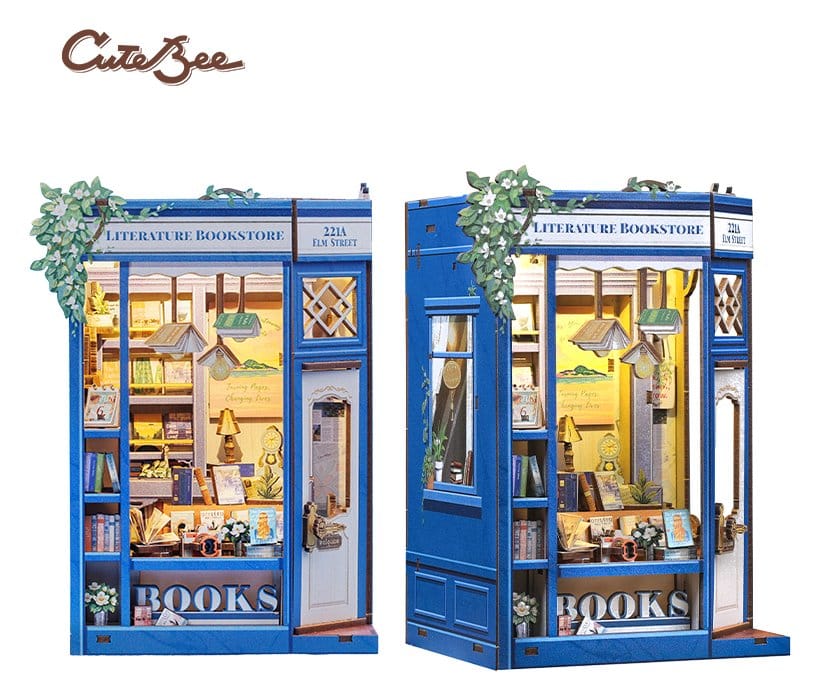 Book Nook Libreria Letteratura 17 x 12 cm