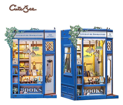 Book Nook Libreria Letteratura 17 x 12 cm