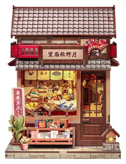 Miniatyrhusmodellsats Tsukino Eogi-dou 19 x 14 cm
