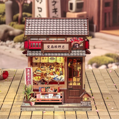 Miniatyrhusmodellsats Tsukino Eogi-dou 19 x 14 cm