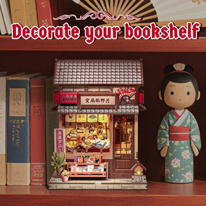 Miniatyrhusmodellsats Tsukino Eogi-dou 19 x 14 cm