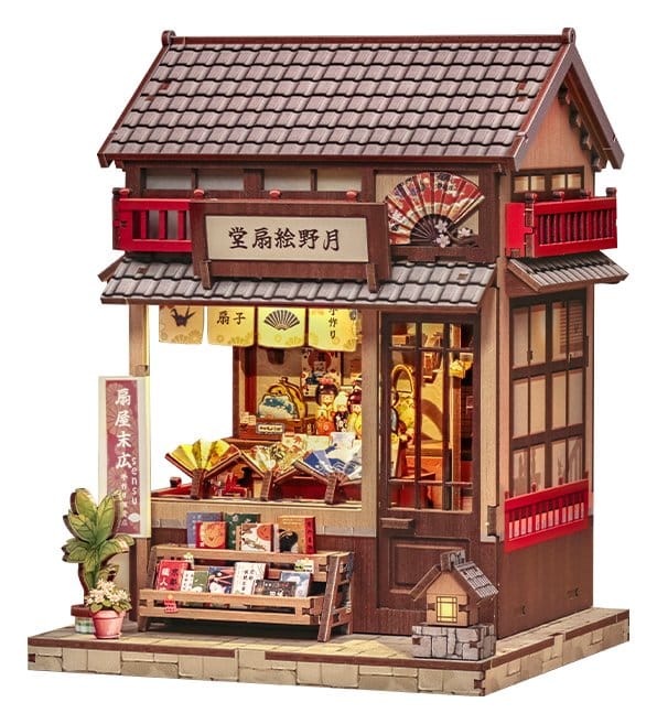Miniatyrhusmodellsett Tsukino Eogi-dou 19 x 14 cm