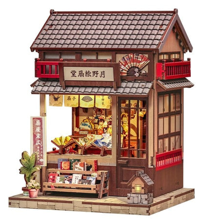 Miniatyrhusmodellsett Tsukino Eogi-dou 19 x 14 cm