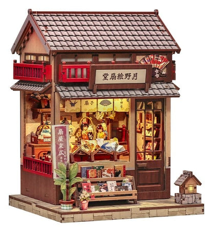 Miniatyrhusmodellsett Tsukino Eogi-dou 19 x 14 cm