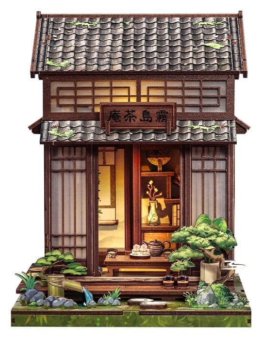 Miniatyrhusmodellsats Kirishima Cha-an 19 x 14 cm