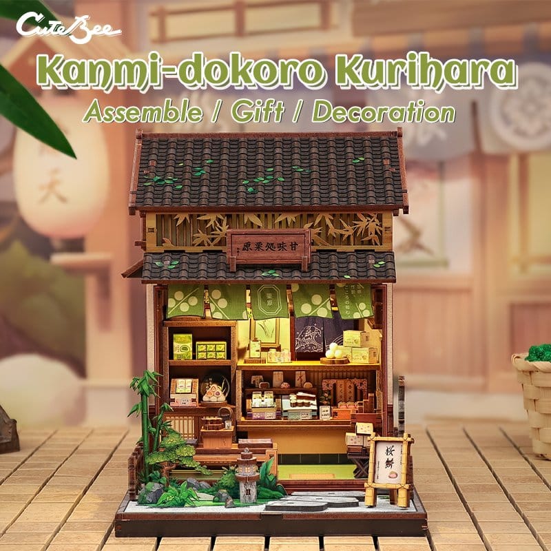 Komplet modela minijaturne kuće Kanmi-dokoro Kurihara 19 x 15 cm
