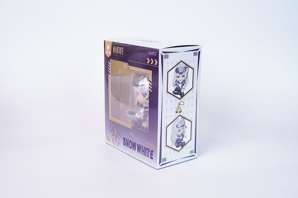 Göttin des Sieges: Nikke Cup Noodle Halter PVC Statue Snow White 10 cm