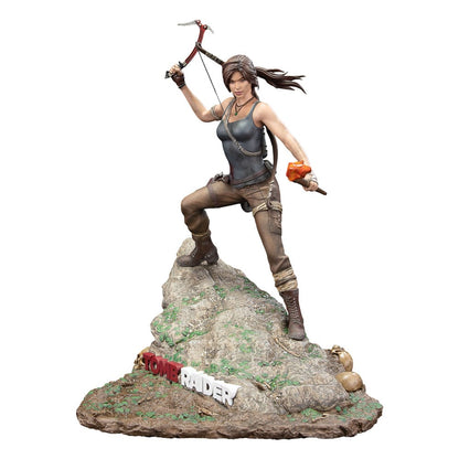 Tomb Raider Pvc Statue Lara Croft Survivor era 33 cm