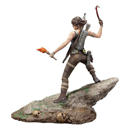 Tomb Raider Pvc Statue Lara Croft Survivor era 33 cm