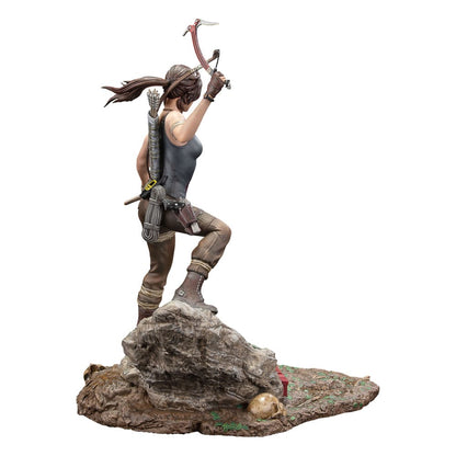 Tomb Raider Pvc Statue Lara Croft Survivor era 33 cm