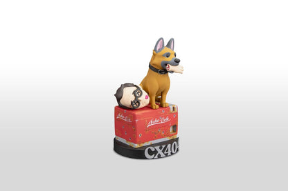Figurine en vinyle Fallout CX404 & Wilzig (tête) stylisée 20 cm