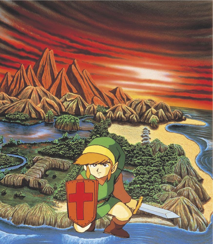 Zelda Efsanesi Kitap Sanat ve Artifacts