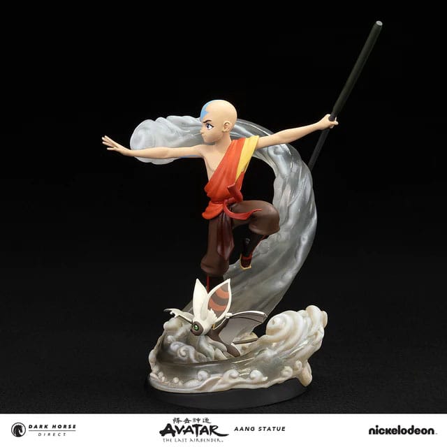 Avatar den sista Airbender PVC -statyn Aang & Momo 30 cm