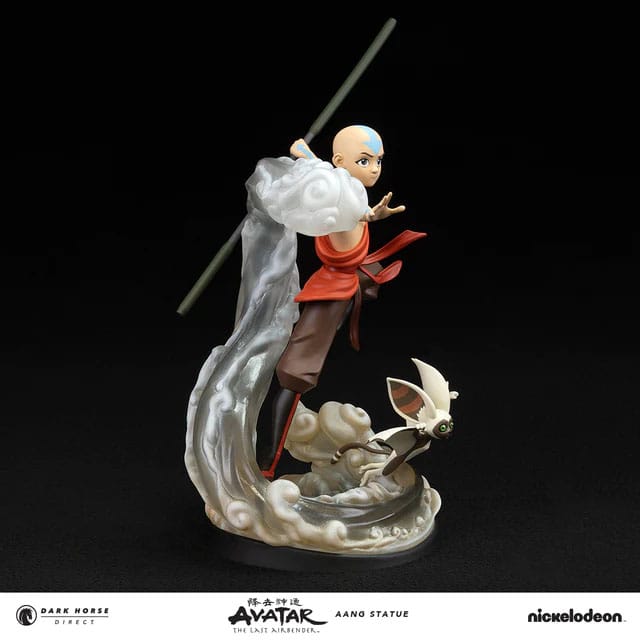 Avatar den sista Airbender PVC -statyn Aang & Momo 30 cm