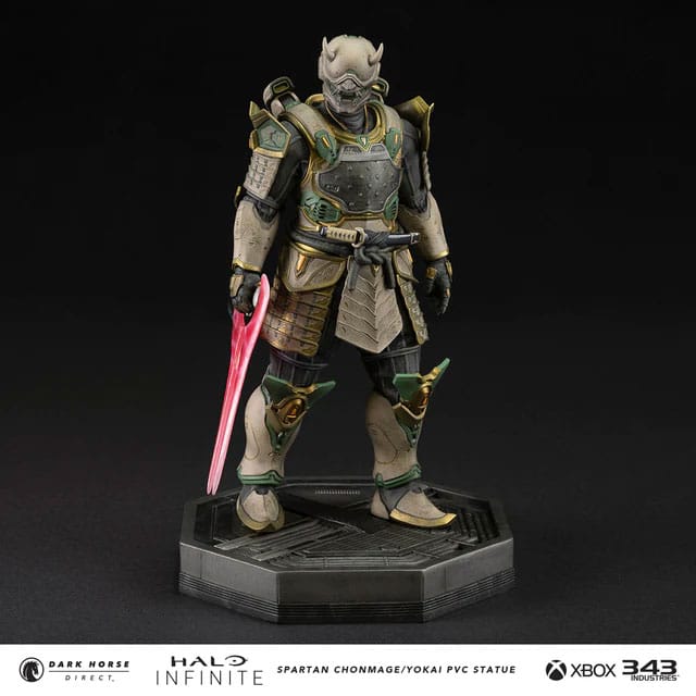 Halo Infinite Pvc Statue Spartan Chonmage / Yokai 25 cm