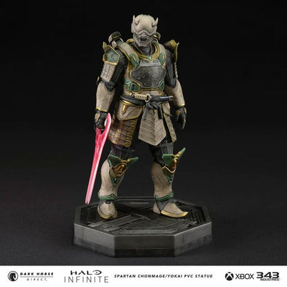 Halo Infinite Pvc Statue Spartan Chonmage / Yokai 25 cm