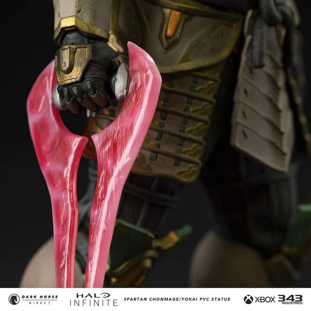 Halo Infinite Pvc Statue Spartan Chonmage / Yokai 25 cm