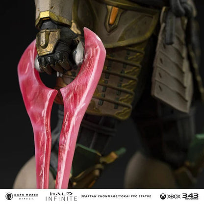 Halo Infinite Pvc Statue Spartan Chonmage / Yokai 25 cm