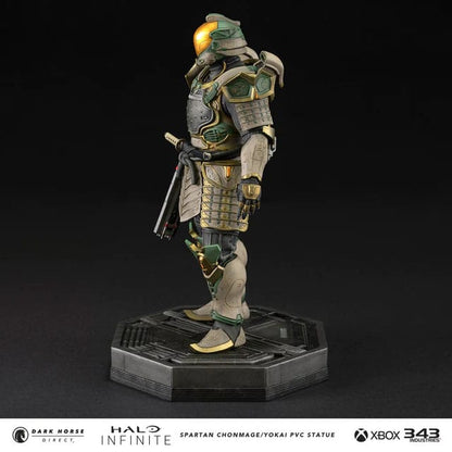 Halo Infinite Pvc Statue Spartan Chonmage / Yokai 25 cm