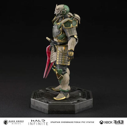 Halo Infinite Pvc Statue Spartan Chonmage / Yokai 25 cm
