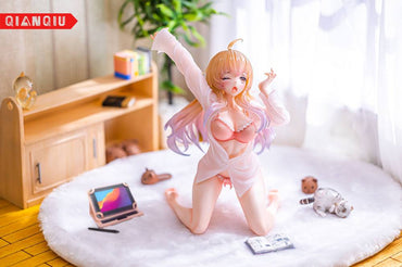 Otaku Girls Series PVC Statue 1/7 Stretch Girl (Original Illustration by Ran) 12 cm