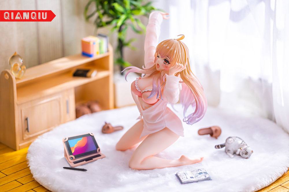 Otaku Girls Series PVC Status 1/7 Stretch Girl (originalna ilustracija Ran) 12 cm