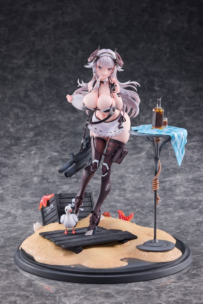Personaje original PVC 1/7 IJUU Senki Serie: Tactician Mianji Limited Distribution 27 cm
