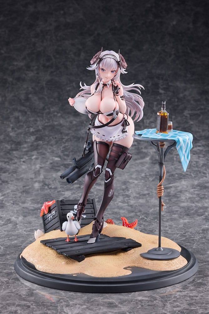 Personaje original PVC 1/7 IJUU Senki Serie: Tactician Mianji Limited Distribution 27 cm