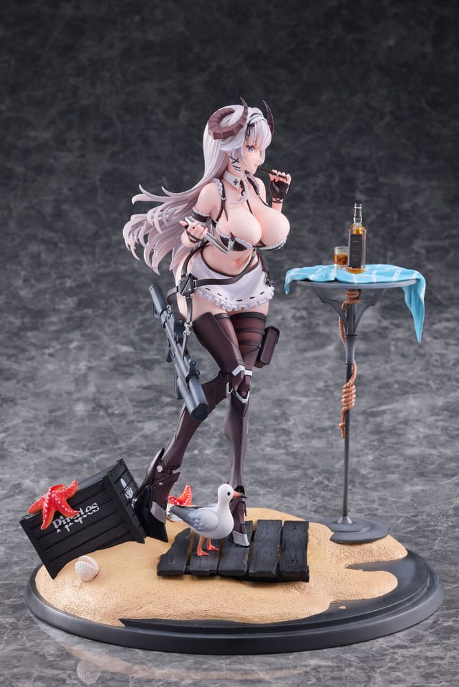 Personaje original PVC 1/7 IJUU Senki Serie: Tactician Mianji Limited Distribution 27 cm