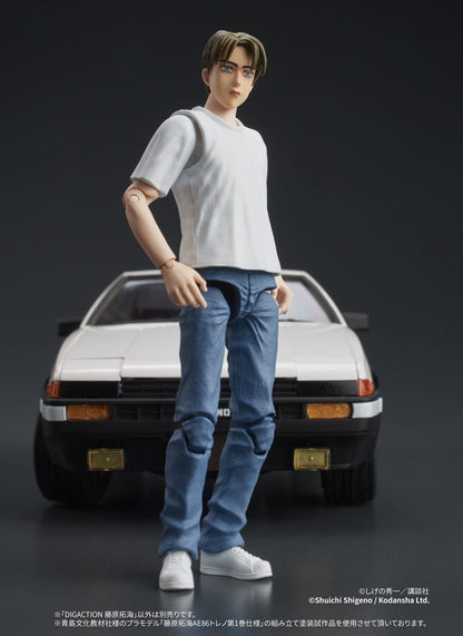 Initial D Digaction Action Figur Takumi Fujiwara 7 cm