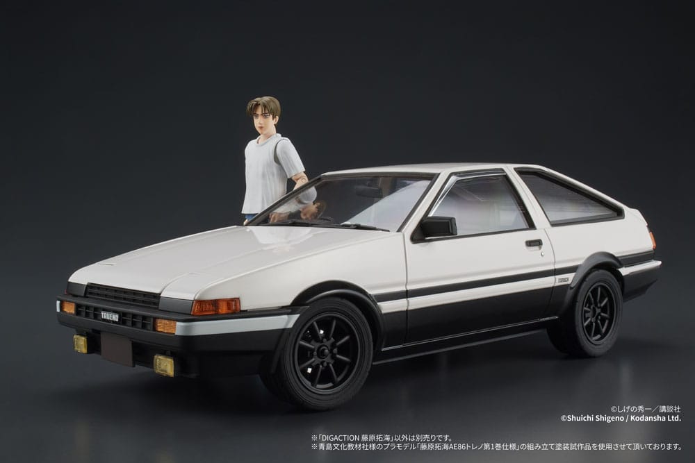Initial D Digaction Action Figur Takumi Fujiwara 7 cm