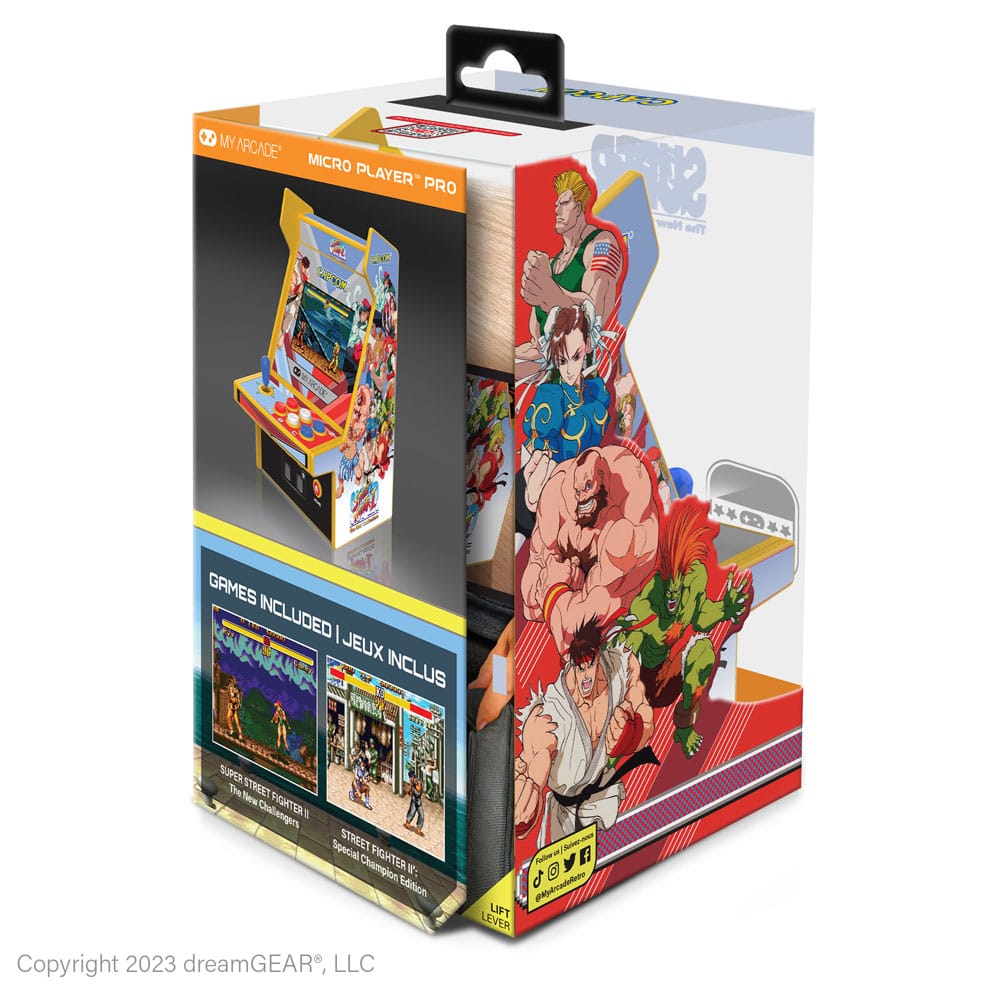 Super Street Fighter II bærbar Retro Arcade Micro Player Pro