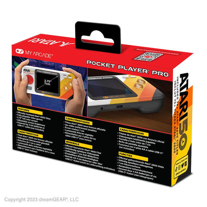 Tragbares Atari-Gaming-System Pocket Player Pro