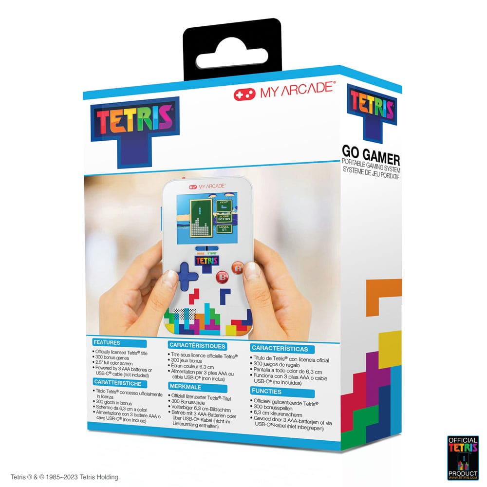 Tetris bærbart videospillsystem Go Gamer