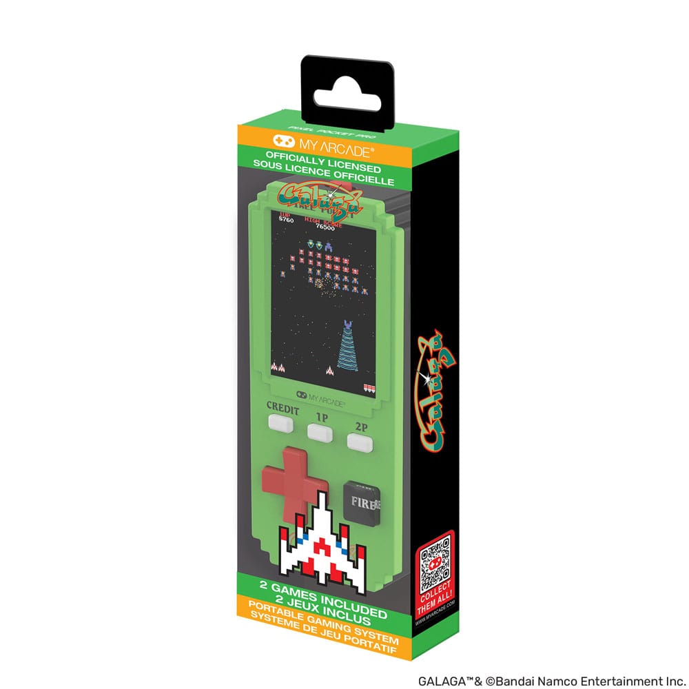 Sistema de juego portátil Galaga Pixel Pocket Pro