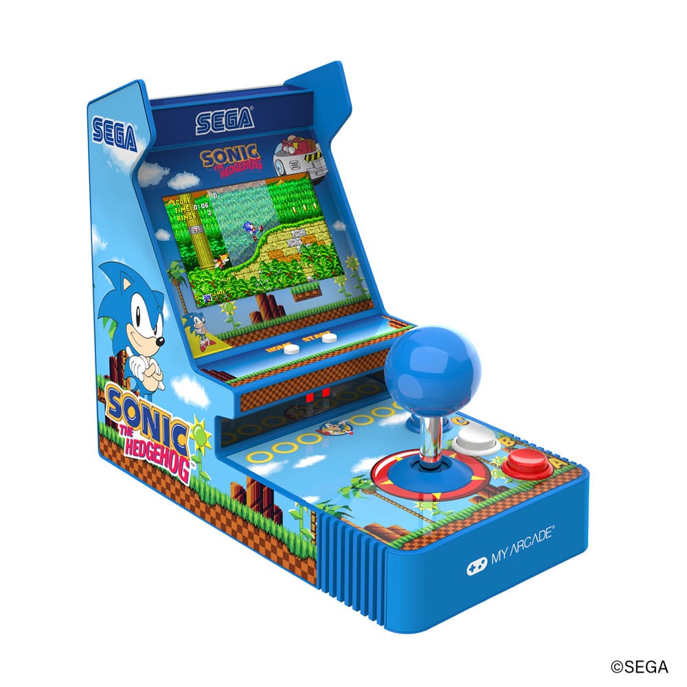 Prijenosni retro arkadni joystick player Sonic The Hedgehog