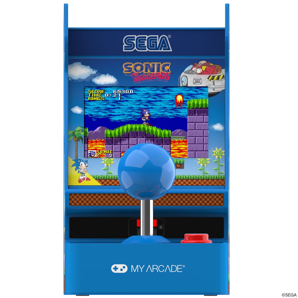 Prijenosni retro arkadni joystick player Sonic The Hedgehog