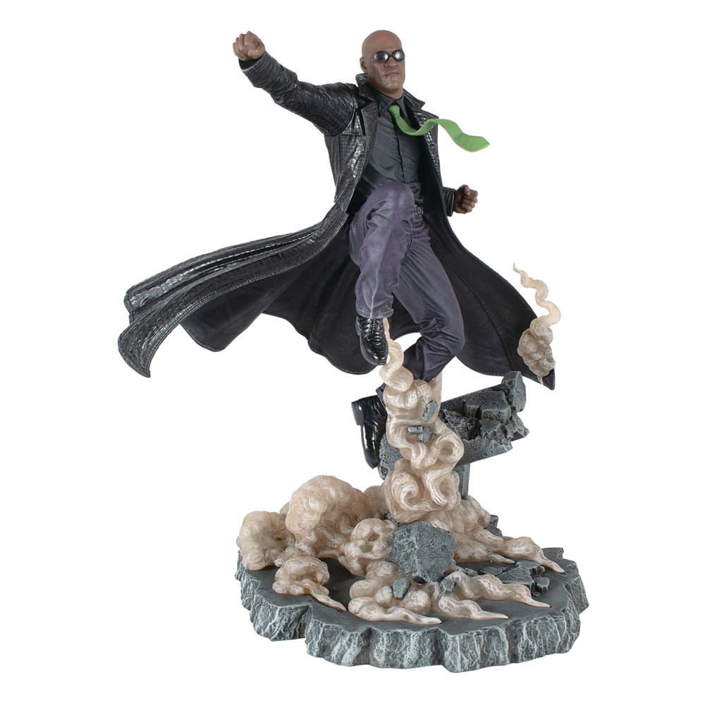 The Matrix Gallery Deluxe PVC Statue Morpheus 30 cm