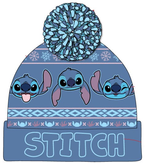 Lilo & Stitch Pom-Pom Beanie Dunkelblau