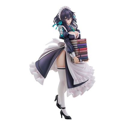 Illustrazione originale Statua in PVC 1/6 Maid Maison Hanikami Kanojo Hikage Chigami Illustrazione di Piromizu 28 cm