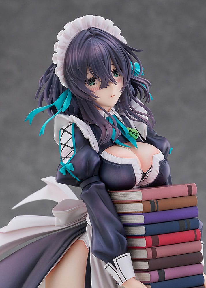 Illustrazione originale Statua in PVC 1/6 Maid Maison Hanikami Kanojo Hikage Chigami Illustrazione di Piromizu 28 cm