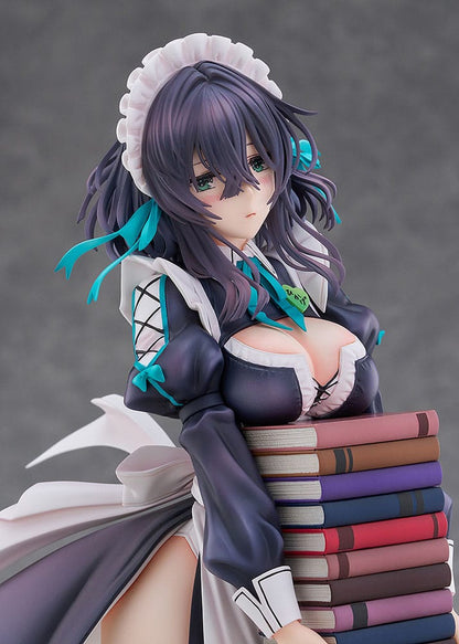 Illustrazione originale Statua in PVC 1/6 Maid Maison Hanikami Kanojo Hikage Chigami Illustrazione di Piromizu 28 cm