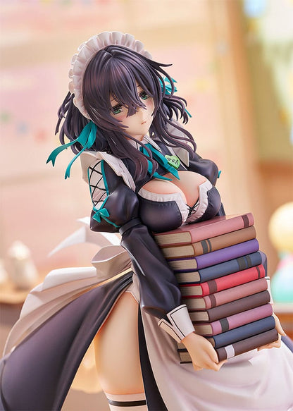 Illustrazione originale Statua in PVC 1/6 Maid Maison Hanikami Kanojo Hikage Chigami Illustrazione di Piromizu 28 cm