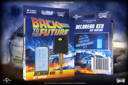 Volver a la futura réplica 1/1 Key Delorean
